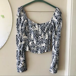 reformation | rosaly top